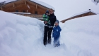 Met je gezin op wintersport.